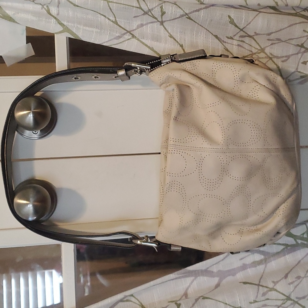 Authentic Coach small leather bag